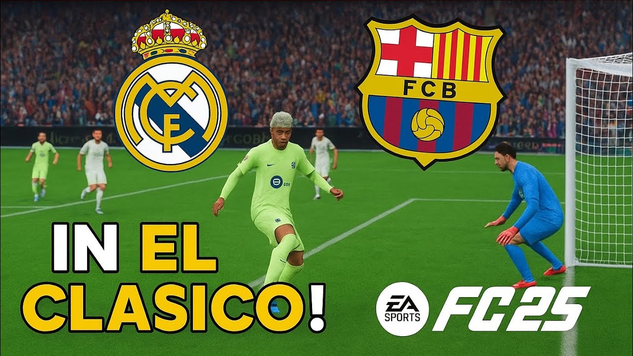 I Took On Pro AI in El Clásico! Real Madrid vs Barcelona | FC 25