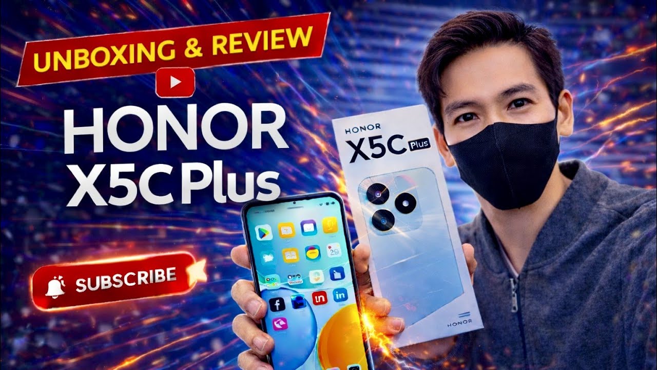 Unboxing&Review Honor x5c Plus หน้าจอใหญ่และลื่นไหล:หน้าจอ 6.74