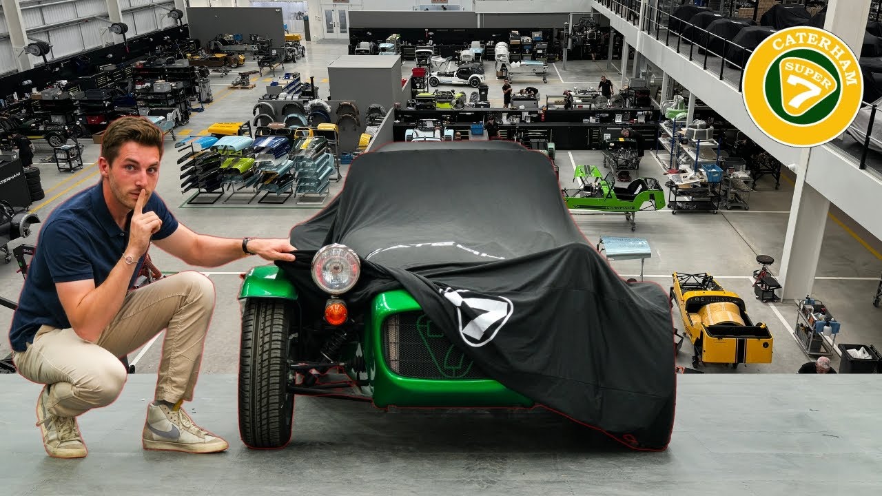 Les SECRETS de l'usine Caterham ! Un jour j'en aurai une !