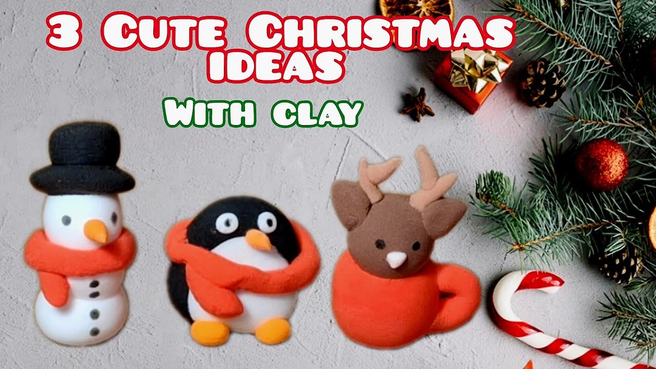 3 cute christmas ideas under 10 minutes❤️