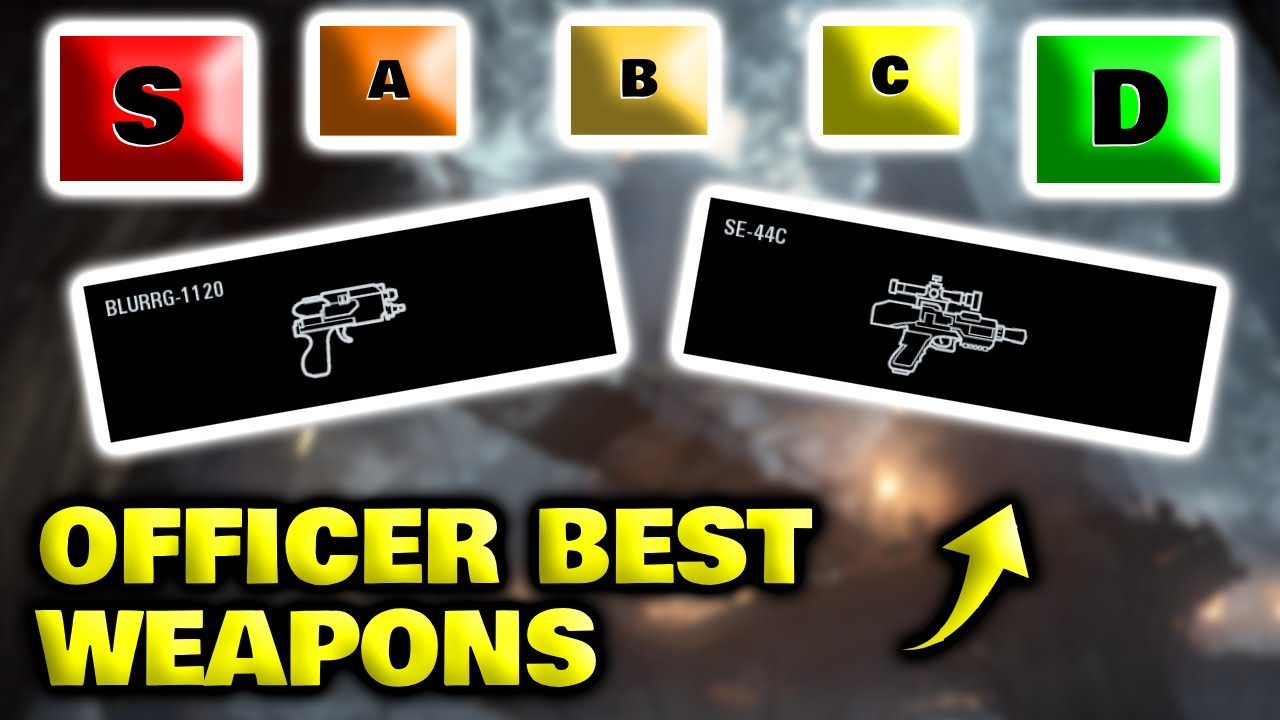 Ranking The Best Weapons For Officer Class! | Star Wars Battlefront 2