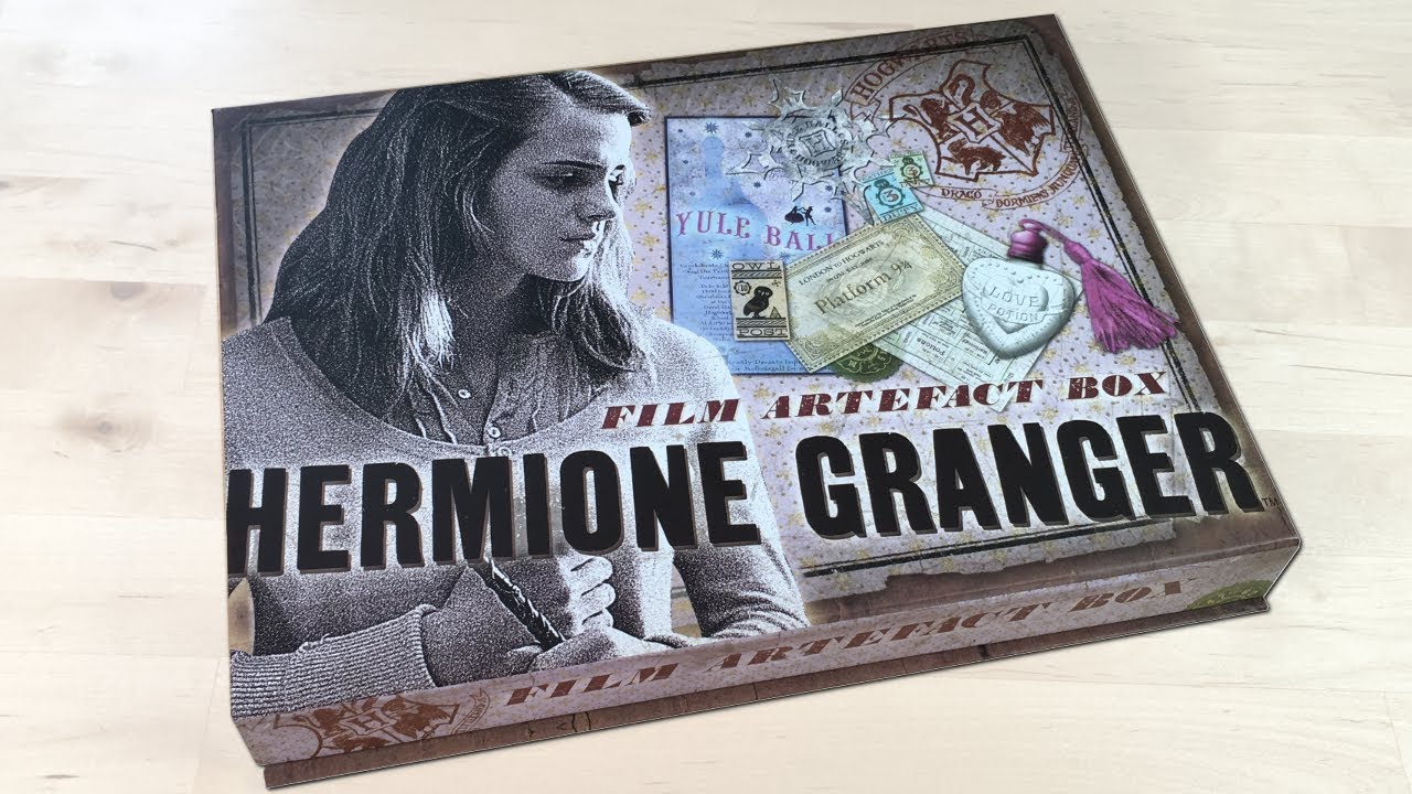 Hermione Granger Film Artefact Box