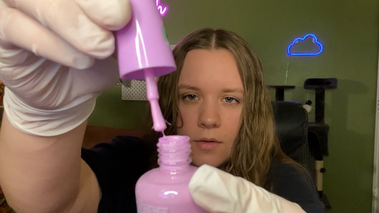 ASMR Doing Your Nails in 2 Minutes (Fast)