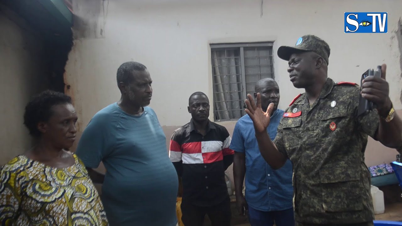 Le Général Fabien Dunia visite les familles victimes après repris du M23 dans la ville d'Uvira