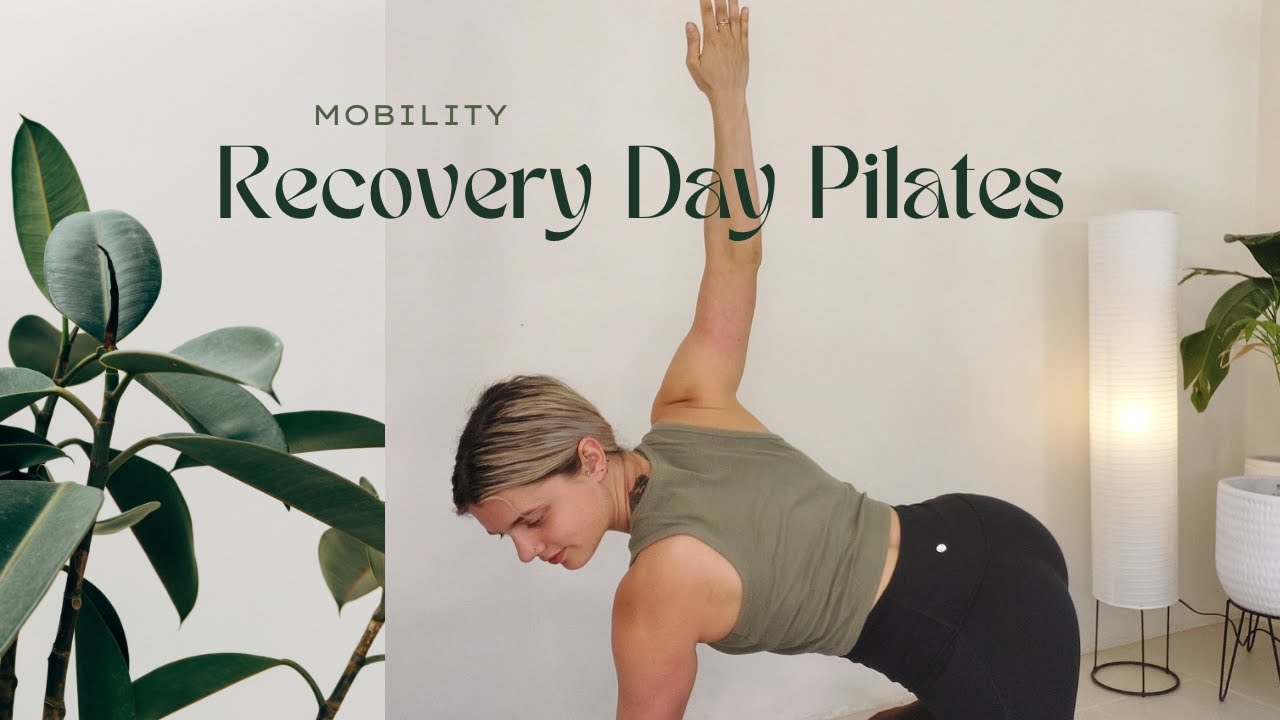 Recovery Day Pilates for Mobility | Gentle Full-Body Stretch & Movement (knee friendly)