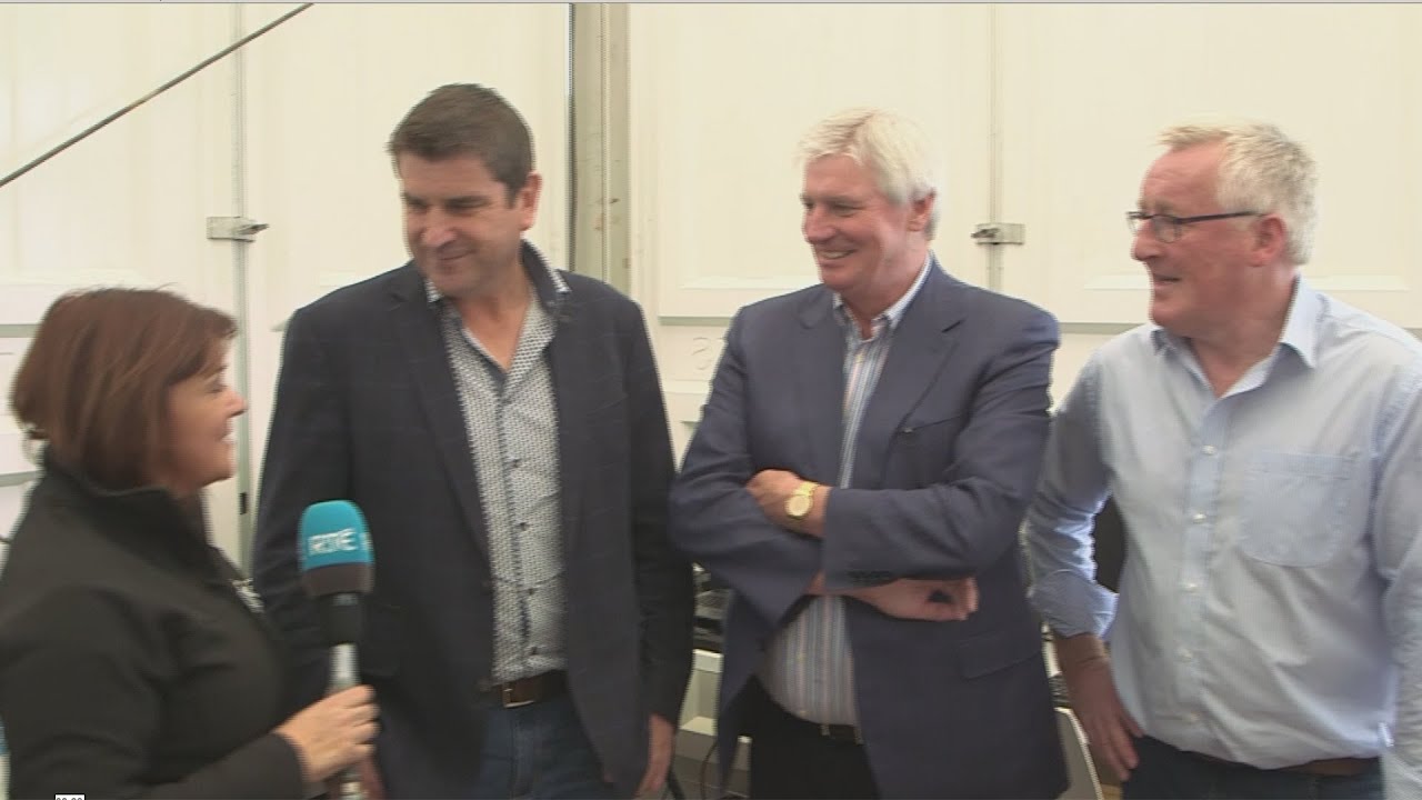 Brenda meets The Sunday Game Team | RT&Eacute; at the National Ploughing Championships 2016