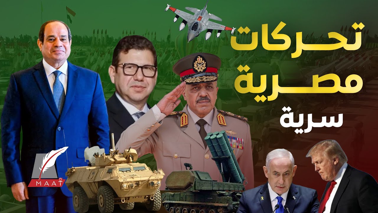 ماعت جروب|بعد ضرب قطر..صواريخ متكدسة دبابات الجيش المصري تملأ سيناء وإنذار مصري شديد اللهجة لإسرائيل