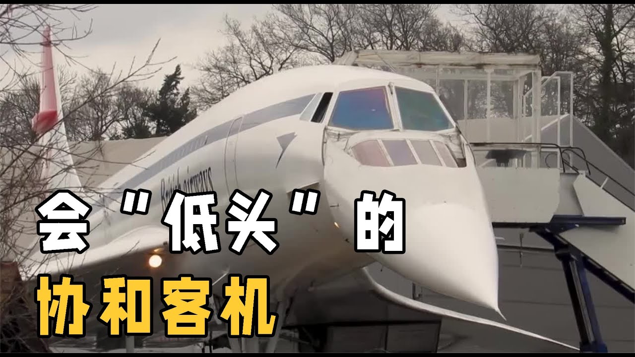 為什么協和客機的機頭會向下傾斜？答案讓你驚訝！ #交通科技 #飞机科普 #高铁知识 #军事科技 #工程奇迹
