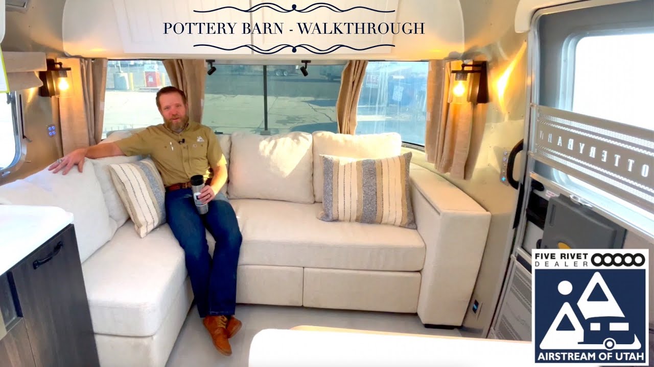 Airstream Pottery Barn (Twin) Walkthrough