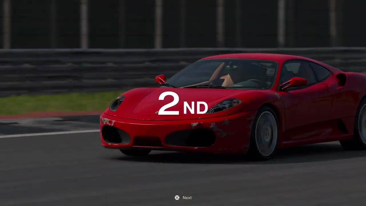 Gran Turismo 7 | Ferrari F430 ’06 | Intense Battle for 2nd Place! | GT7 Close Finish Race