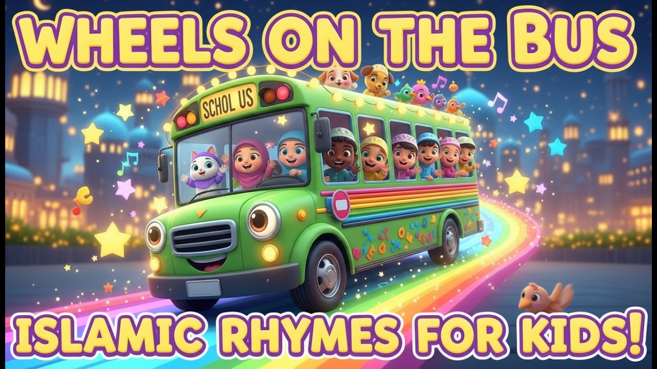 the wheels on the bus book, wheels drive, babytv studios wheels on the bus, Islamic Rhymes for kids