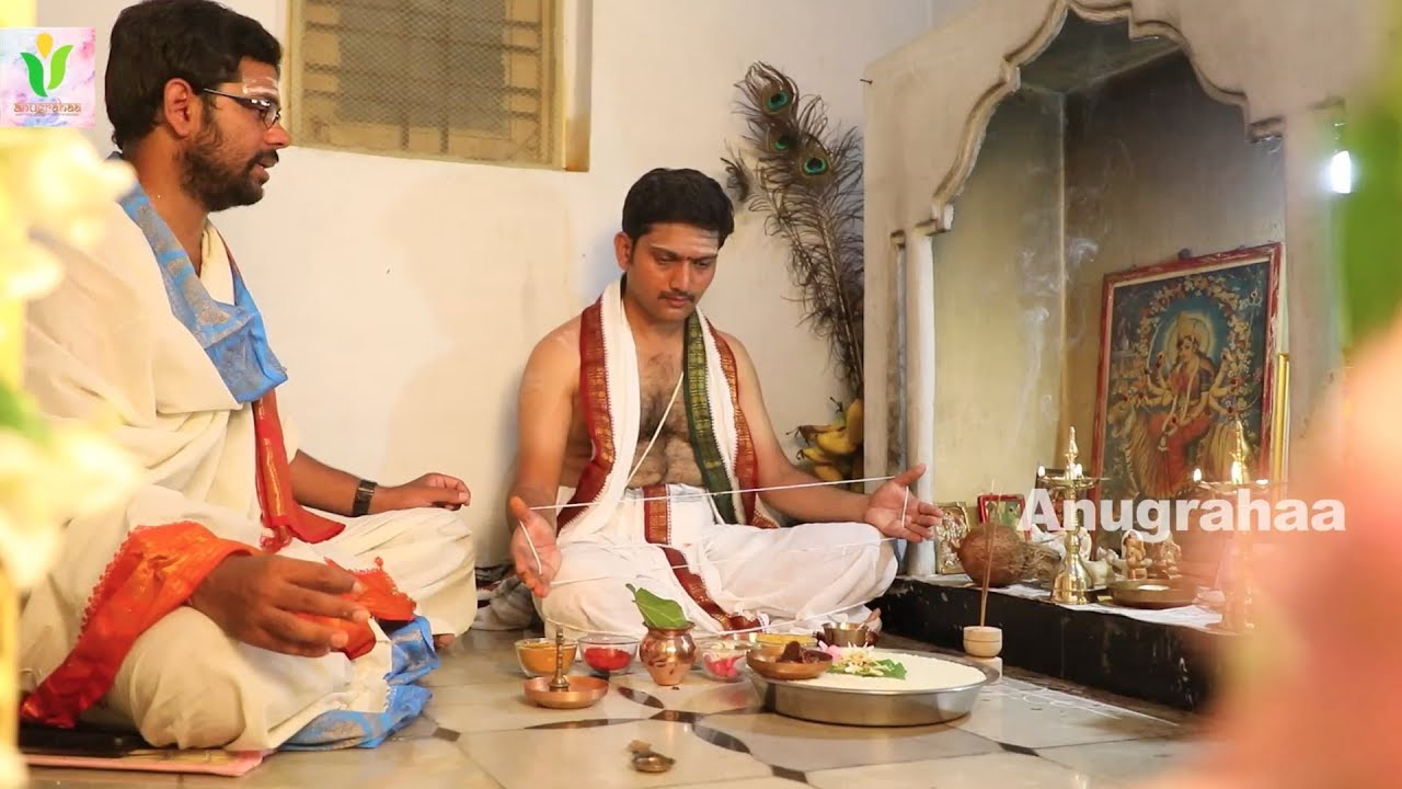 Yagnopaveetha Dharana in Telugu || Augrahaa ||