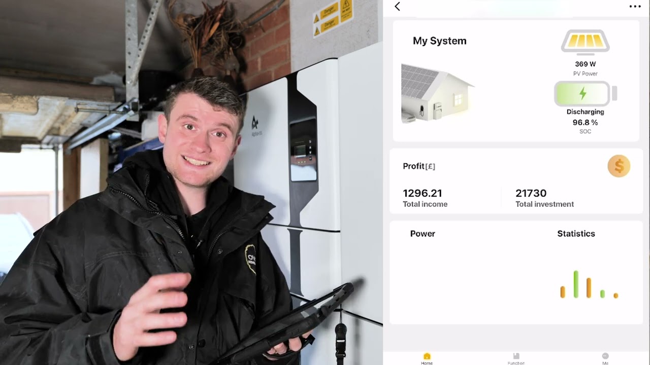 Our Biggest Alpha Battery To Date! Otley Home Energy System Part 2!