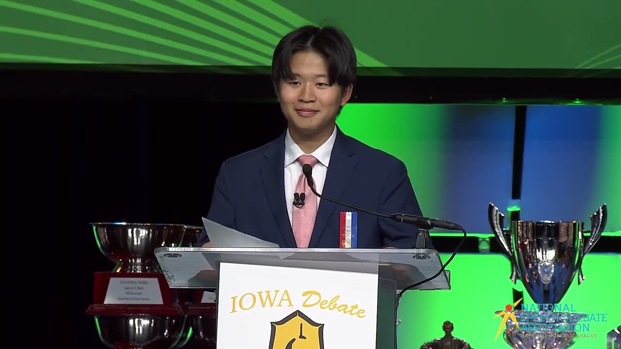 Policy Debate Final Round - 2024 National Speech & Debate Tournament