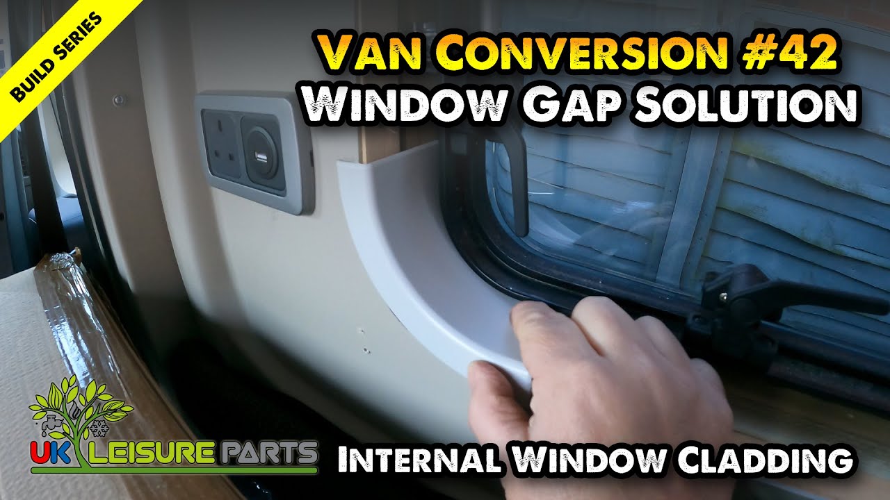 Reimo Internal Window Cladding install on self build camper van