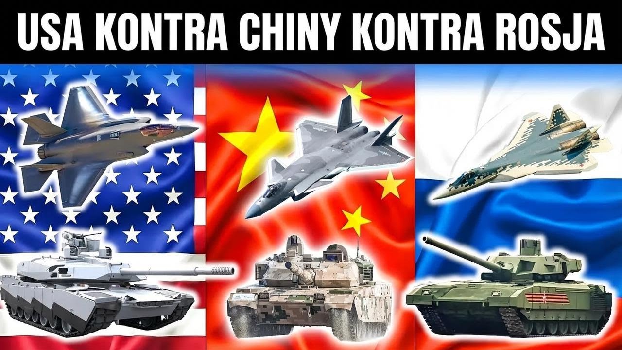 Jak silna jest armia USA na tle Chin i Rosji?
