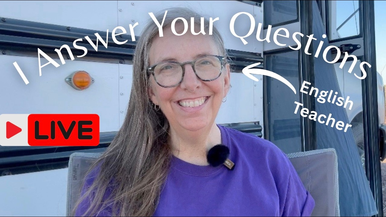 Living in a Bus vs a Car — Live Reflection + Questions