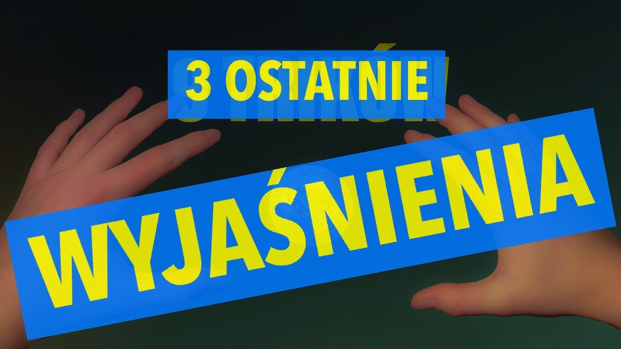 WYJAŚNIENIA DO TRZECH OSTATNICH TRIKÓW Z MONETAMI! (z niedawnego filmu)