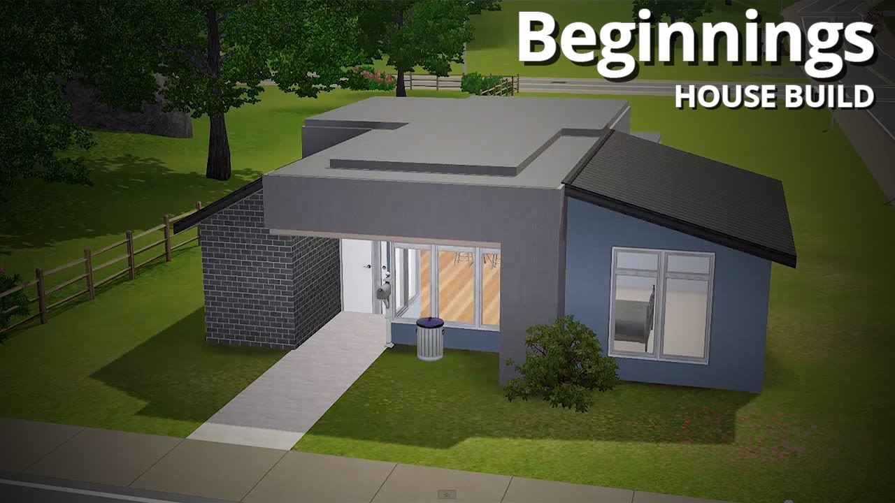 The Sims 3 House Building - Beginnings (Starter Home)