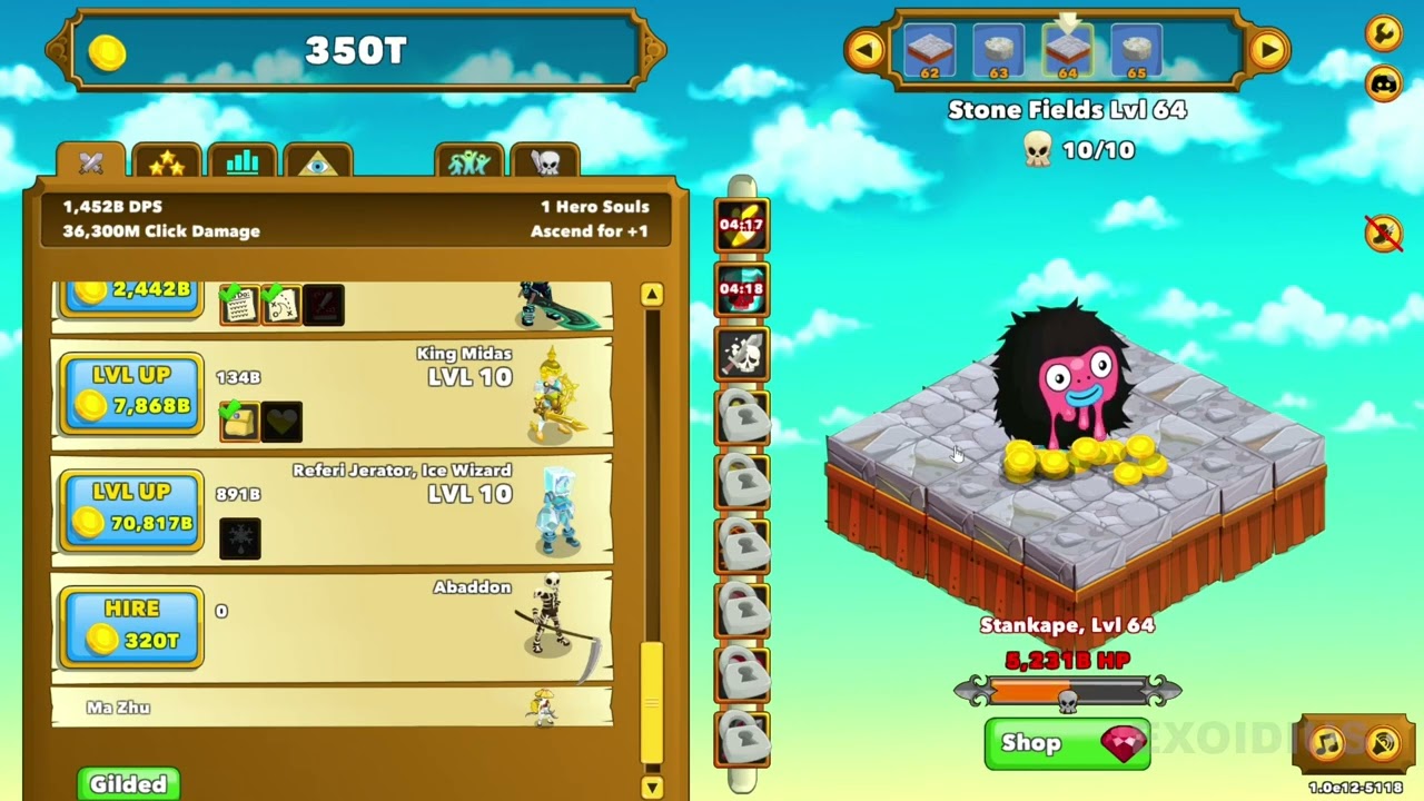 Clicker Heroes [PC|Steam|EN] - Playthrough #13