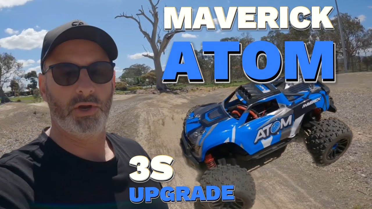 Я наконец-то модернизировал #maverick #atom #rc, установив бесщёточную систему 3S, и это УДИВИТЕЛ...