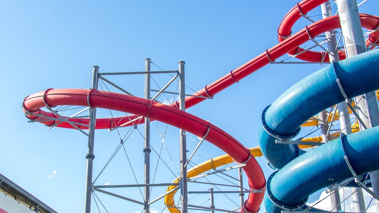 Gino Paradise - Red Speedy | Extreme Speed Slide Onride POV