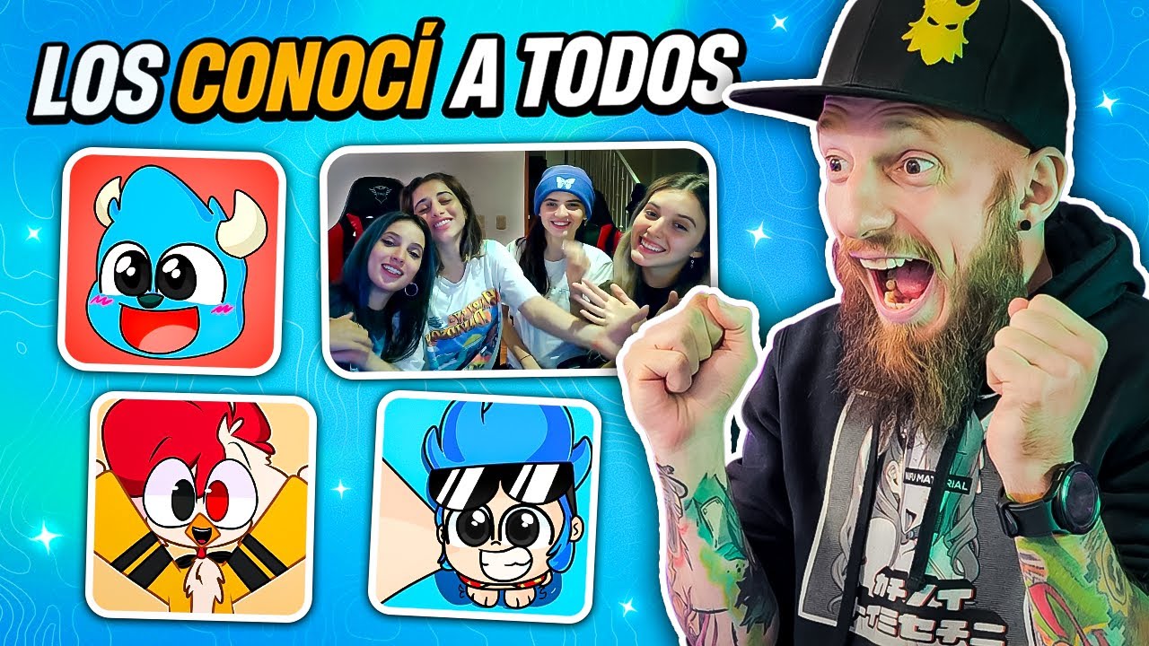 La MEJOR experiencia de mi vida! | Conoci a los COMPAS, la Cake House, Carre, Momo y MAS!