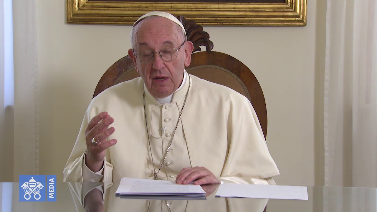 2018 05 07 Video mensaje del Papa en Foro sobre la esclavitud