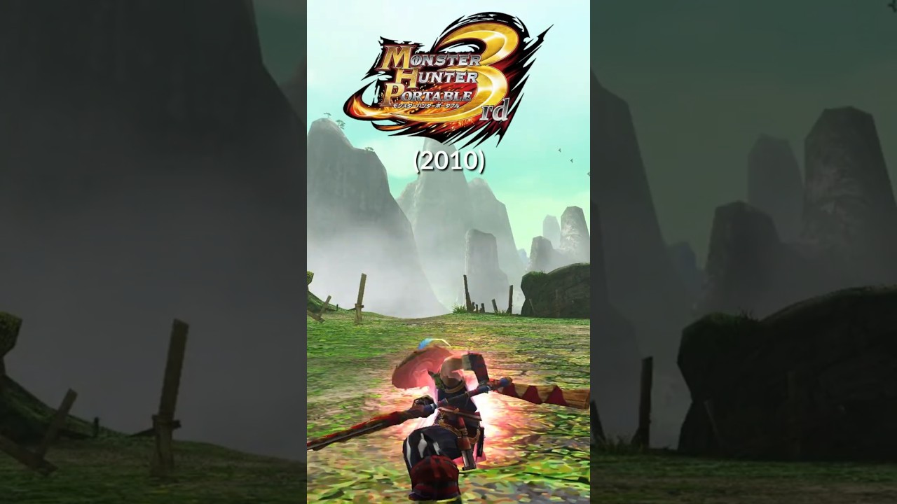Evolution of the Long Sword in Every Monster Hunter Gen (2006 - 2025) #monsterhunter #gaming
