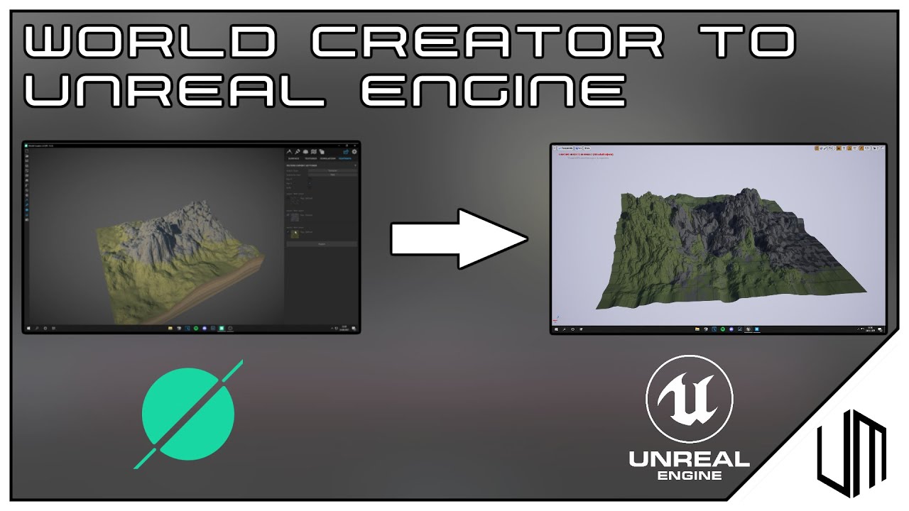 How to export World Creator landscapes to Unreal Engine