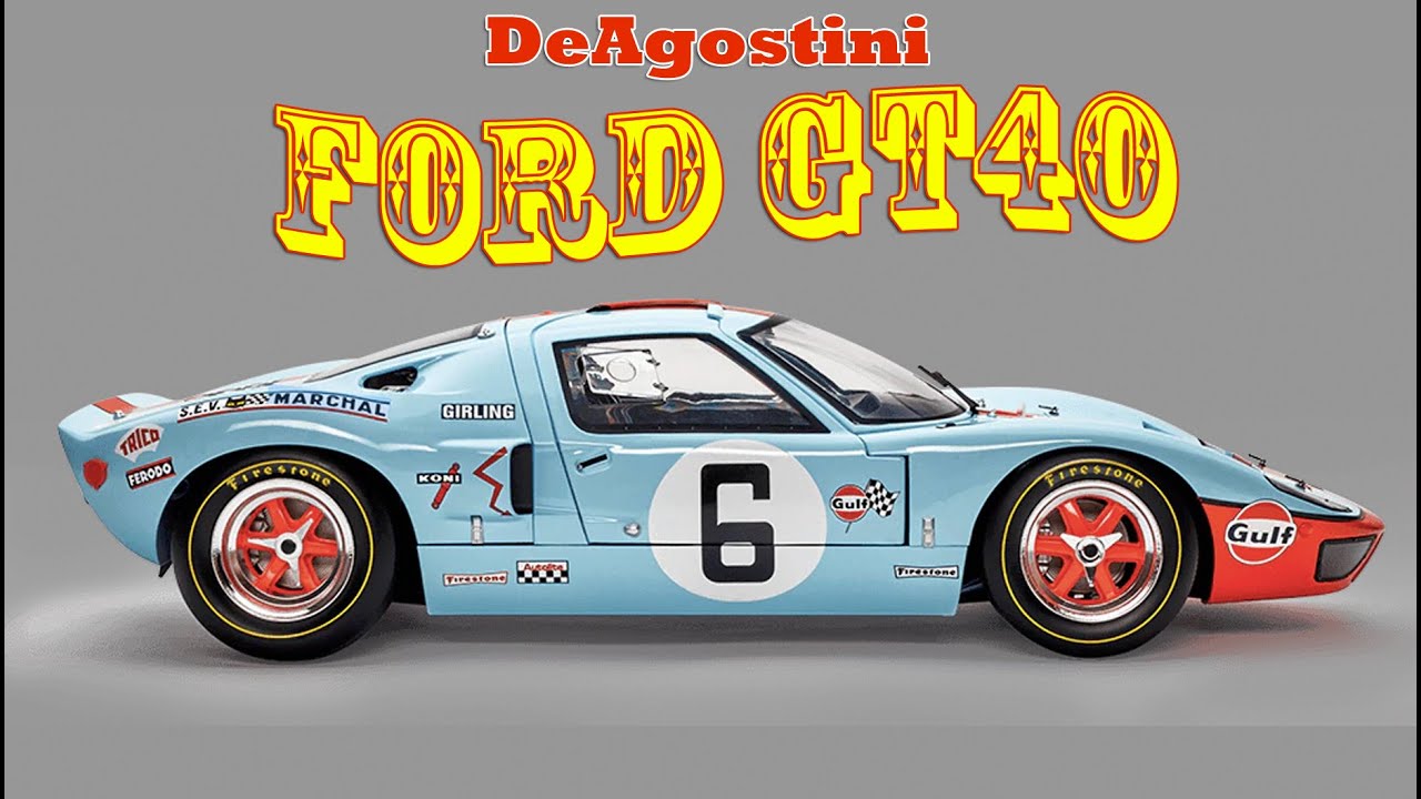 DeAgostini 1:8 scale Ford GT40 - Amazing model of an amazing automobile