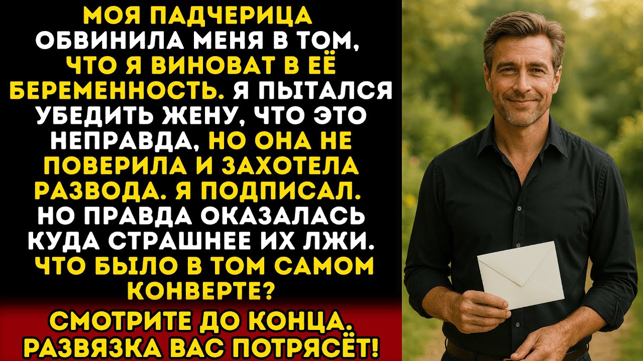 Моя падчерица обвинила меня в беременности. И тогда я решил...
