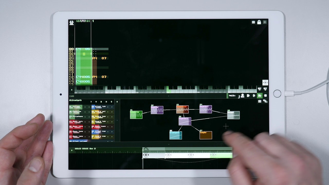 Chiptune Music with SunVox - Video 06 - How to create a song 02
