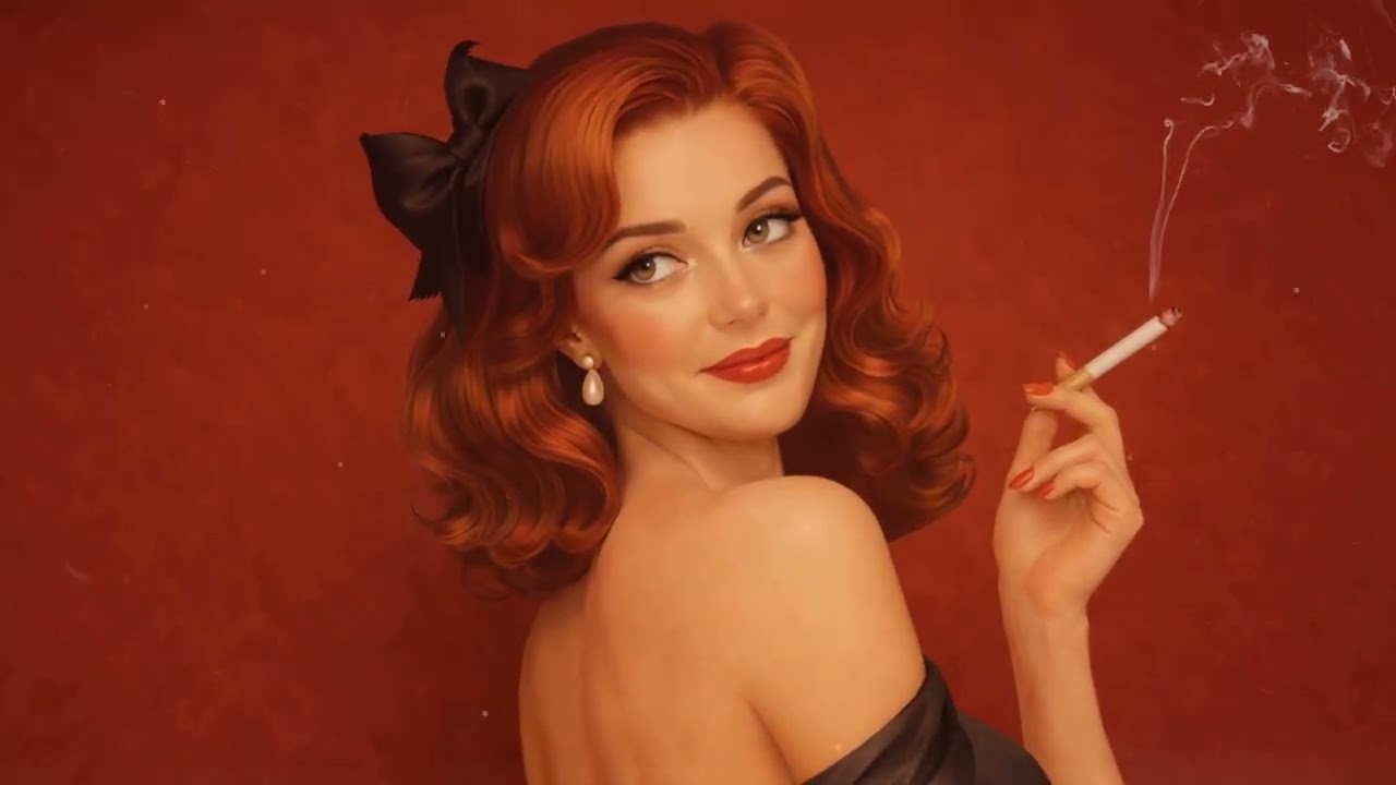 Winter Jazz Ambience 🌙 1940s Vintage Jazz Bar Music Late Night Relax