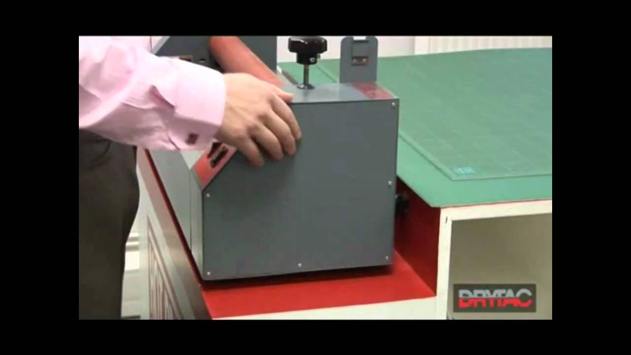 Drytac Jetmounter 26: Setting Up the Machine