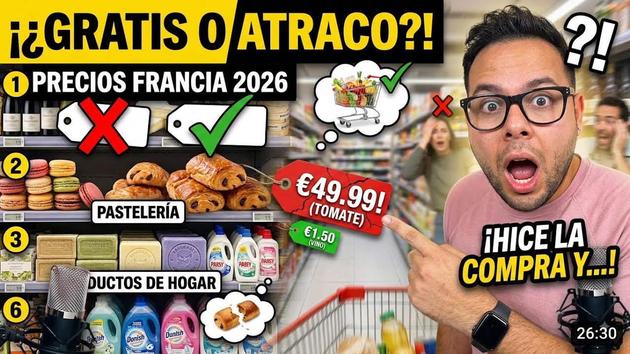 PRECIOS Supermercado En FRANCIA 2025 🧾🛒🥫
