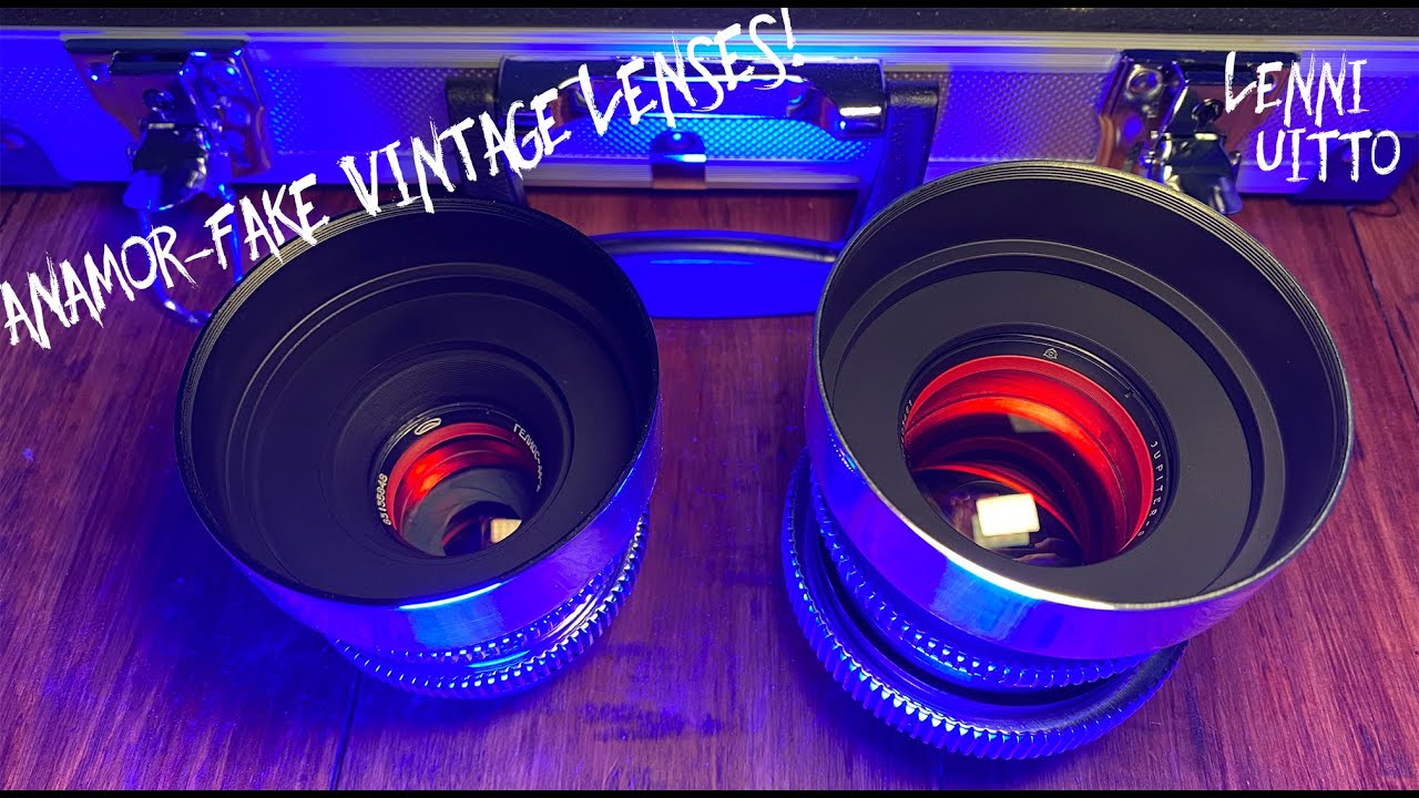 Iron Glass Lens 58mm, 85mm Amber Oval Bokeh | Filmmaking | Vintage Lenses