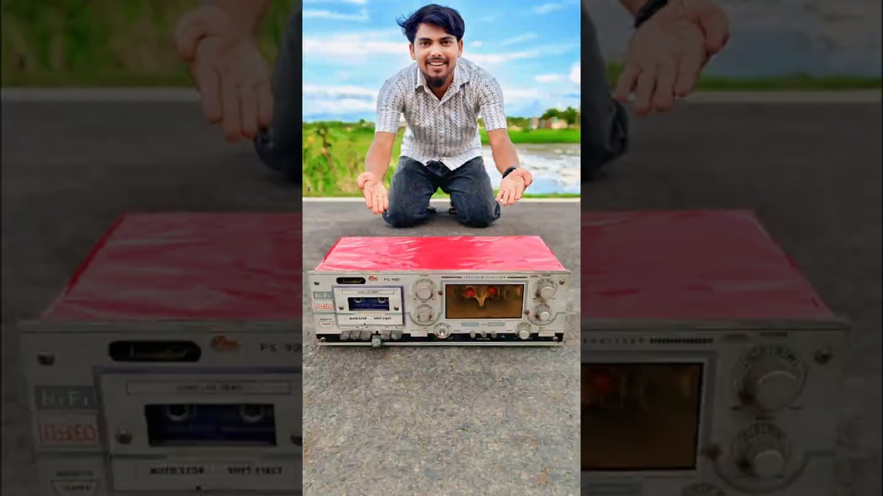 Purana model Vintage Cassette Player Unboxing