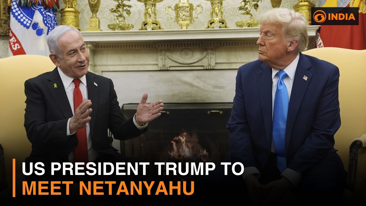 US President Donald Trump to meet Israeli PM Netanyahu & more latest updates | DD India News Hour