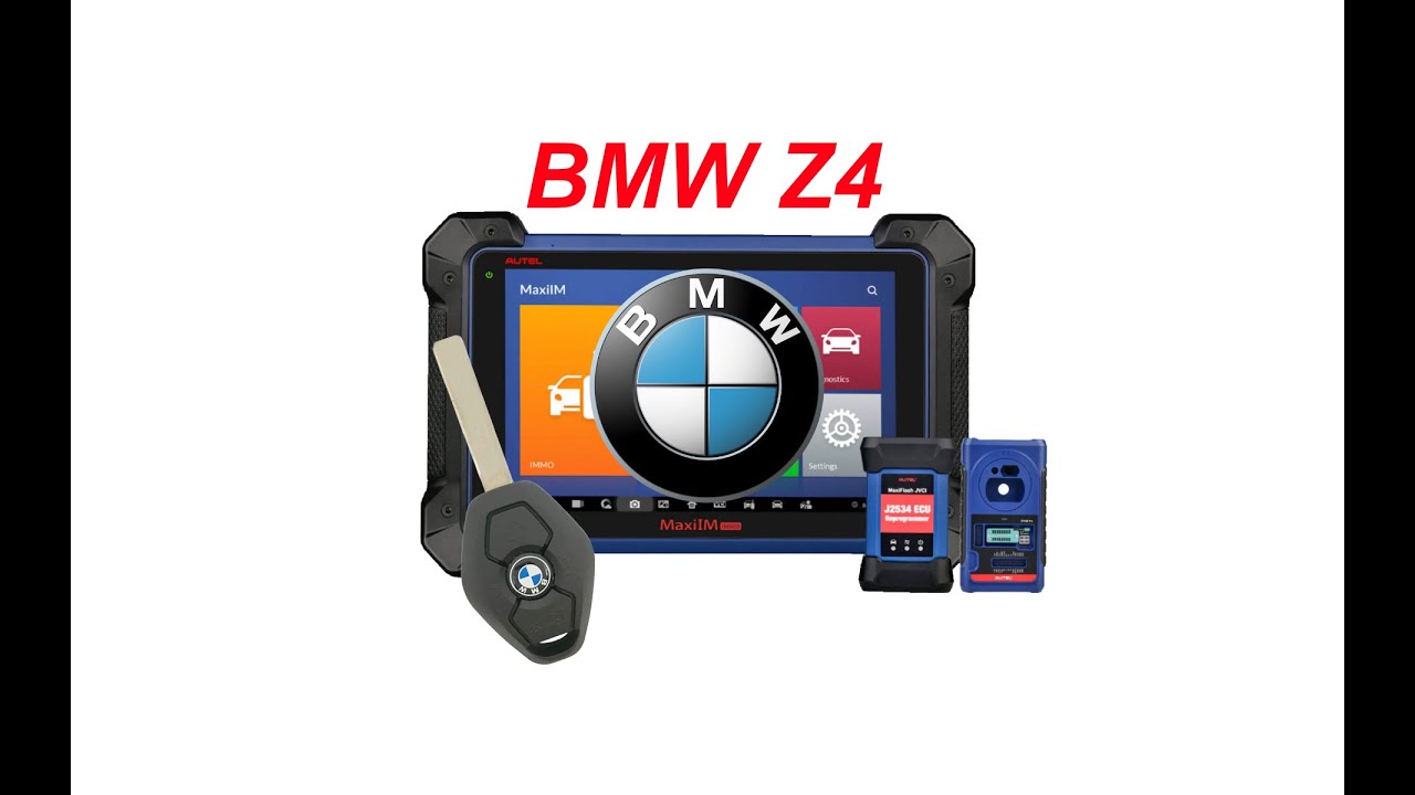 BMW Z4 2004 года | EWS 3 | Добавление второго ключа с помощью Autel IM608