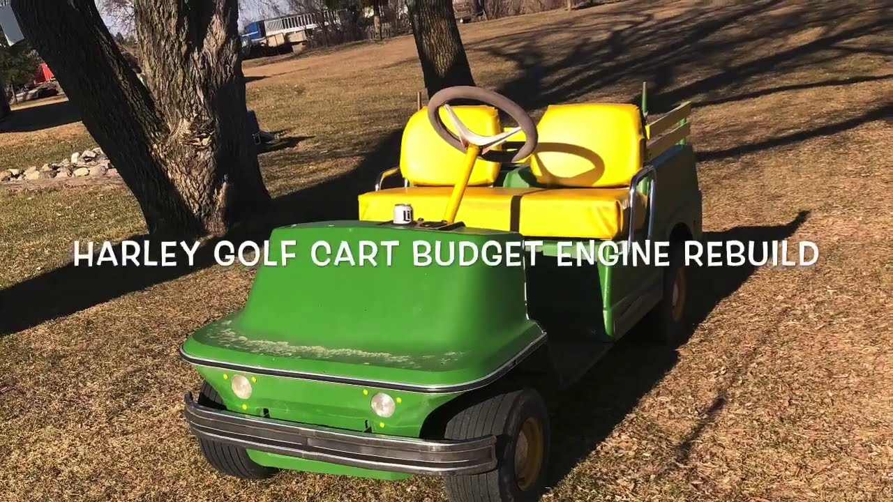 1976 Harley Golf Cart Budget Engine Rebuild