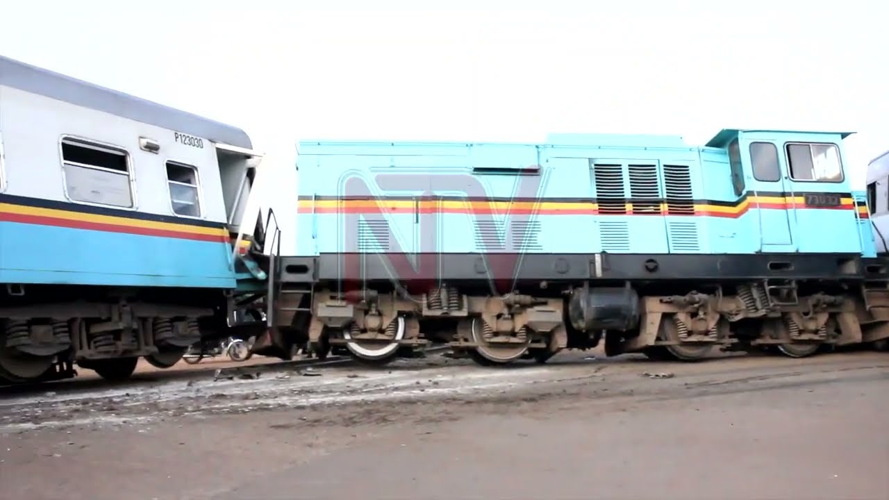 Bus-Train collision in Mukono halts traffic