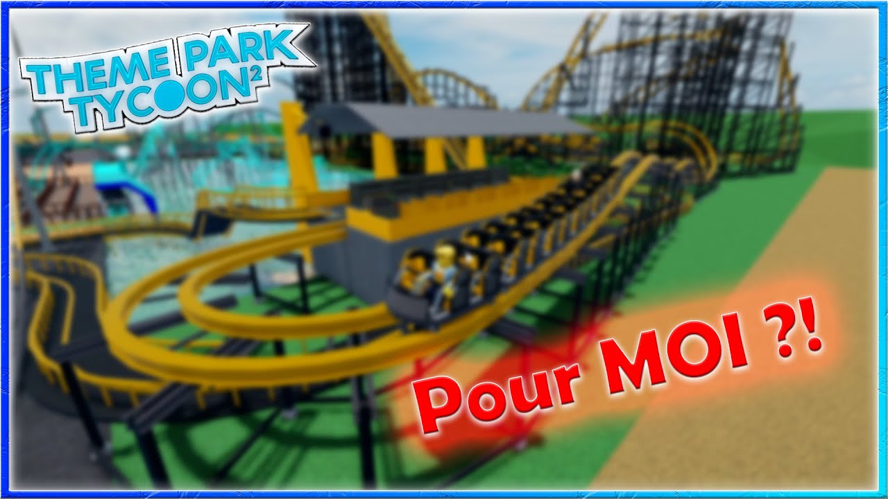 [Visite] Une Attraction Pour MOI ?! | Theme Park Tycoon 2 | Roblox