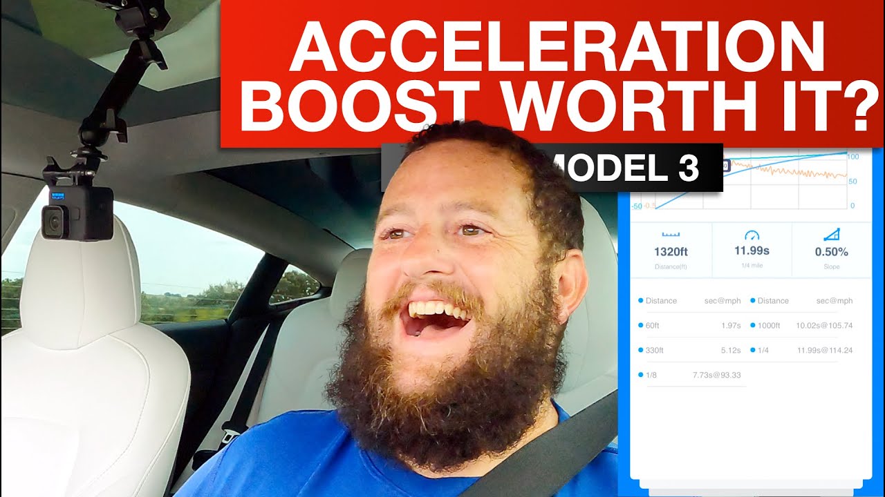 Tesla Model 3 & Model Y - Is Acceleration Boost Worth It?