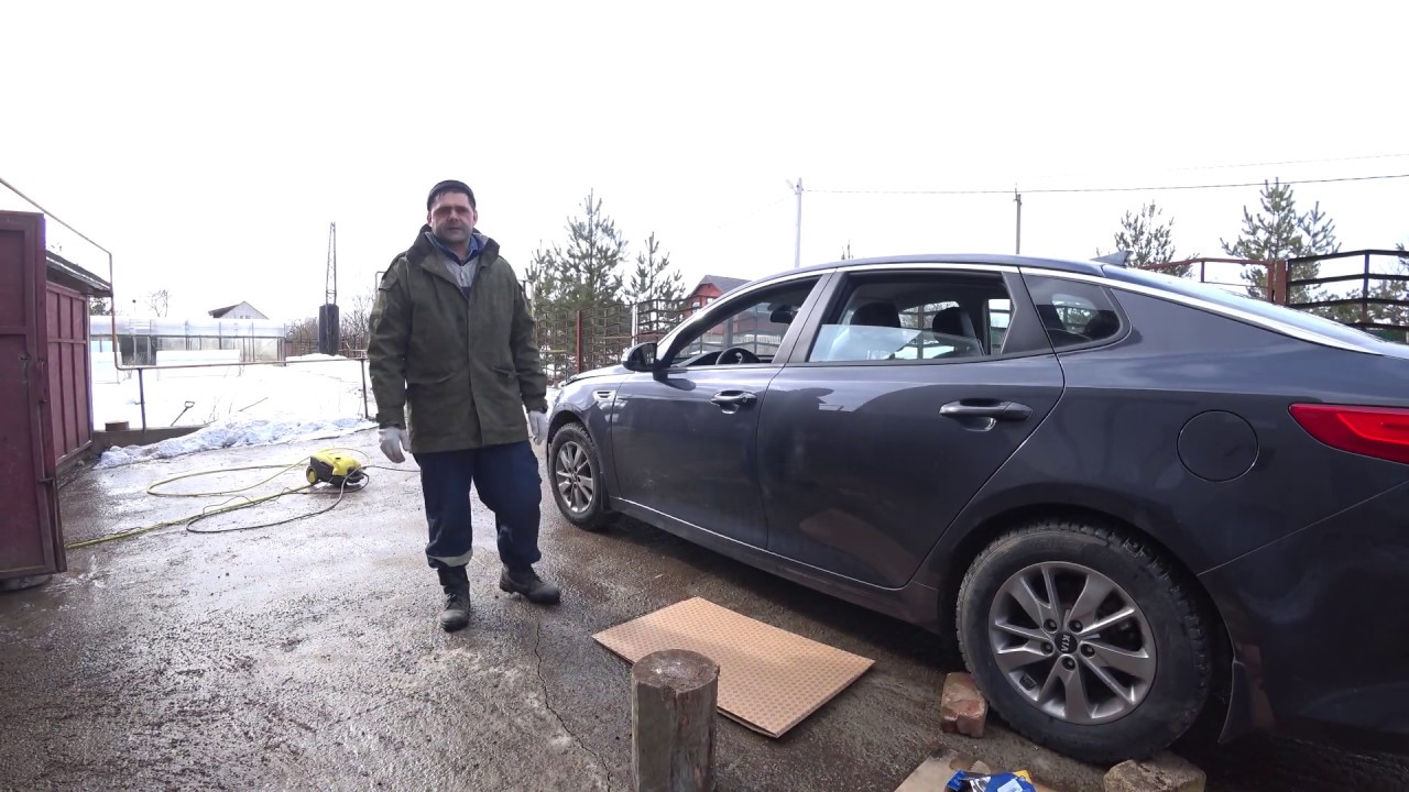 Замена колодок на KIA OPTIMA. Подробно, пошагово, для новичков.