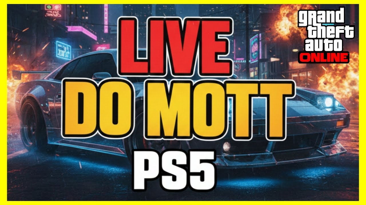 ESQUENTA PARA A LIVE DO PRIIMEZIN - AO VIVO - LIVE DE GTA5 ONLINE PLATAFORMA PS5 - VEM COM A GENTE!
