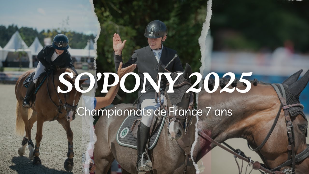 CHAMPIONNATS DE FRANCE PONEYS 2025 🏆 | Les 7 ans en CSO au So’Pony de Fontainebleau 🇫🇷