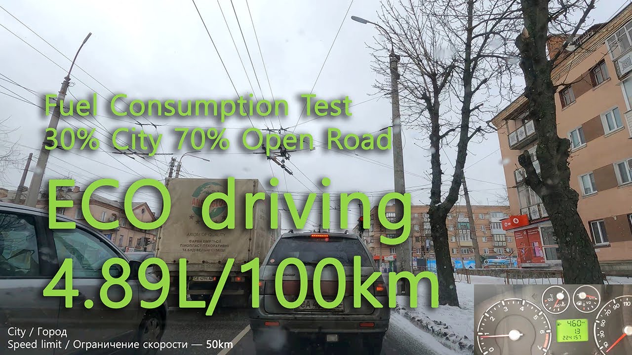 Форд Фиеста расход топлива Ford Fiesta fuel consumption test economy (1.4 petrol manual Mk6)