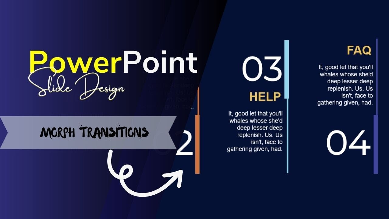 PowerPoint Presentation । Morph Transition । Slide Design Series। #Part 05 । Tutorial ।TechEmonizer