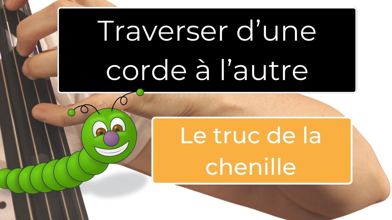 Comment traverser d'une corde à l'autre avec le petit doigt : le truc  de la chenille